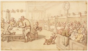 In einem alten englischen Gasthaus von Thomas Rowlandson
