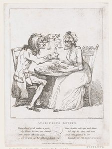 Gierige Liebhaber von Thomas Rowlandson