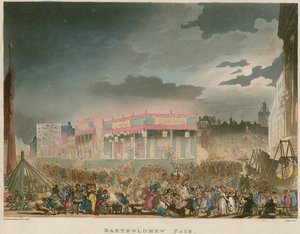 Bartholomew-Messe von Thomas Rowlandson