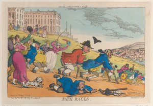 Bath-Rennen von Thomas Rowlandson