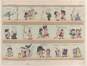 Grenzen für Räume, Extravaganzas Platte 1, 28. März 1799