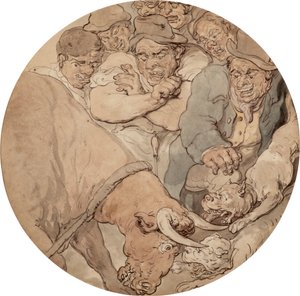 Stierkampf 1810er Jahre von Thomas Rowlandson