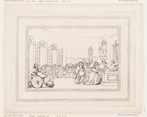 Komfort von Bath, Platte 3 von Thomas Rowlandson