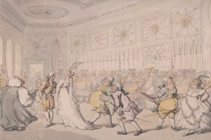 Höflinge passieren die Wachkammer, St. James