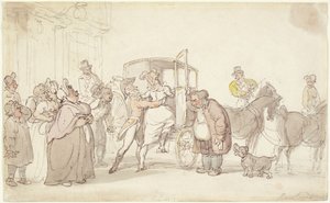Abschiedsszene von Thomas Rowlandson