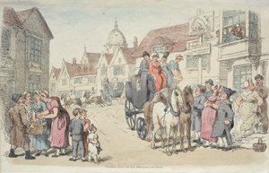 Dolphins Inn: Greenwich und Woolwich Kutschen, 1816
