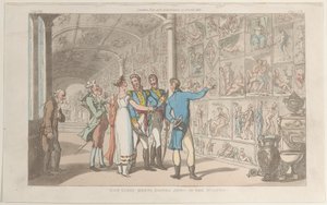 Don Luigi trifft Donna Anna im Museum, aus Neapel und die Campagna Felice: in..., 1. Juni 1815