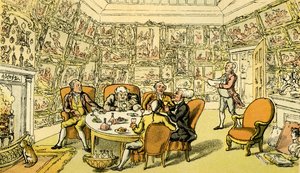 Dr. Syntax mit meinem Lord von Thomas Rowlandson