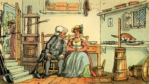 Dr. Syntax mit der Milchmagd