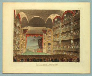 Drury Lane Theater aus Ackermann