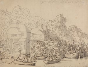 Einschiffung in Southampton, 20. Juni 1794 (Version A)