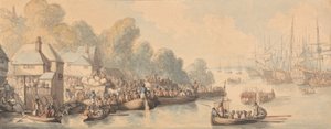 Einschiffung in Southampton, 20. Juni 1794