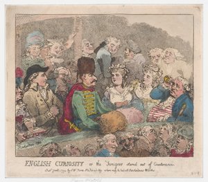 Englische Neugier oder der Ausländer aus der Fassung gebracht, 1. Januar 1794