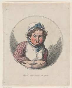 Guten Morgen an dich, 1. November 1799 von Thomas Rowlandson