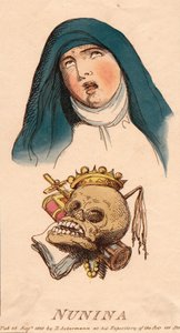 Köpfe: Nunina von Thomas Rowlandson
