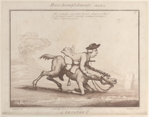 Pferdefähigkeiten, Skizze 4: Ein Verehrer!!, 1. August 1799