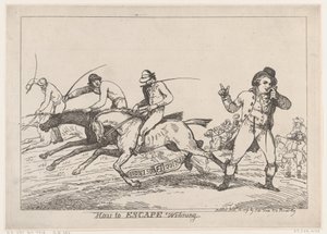 Wie man gewinnt, 22. November 1791 von Thomas Rowlandson