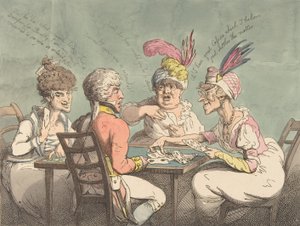 Wie man eine Gans rupft, 10. Juni 1802 von Thomas Rowlandson