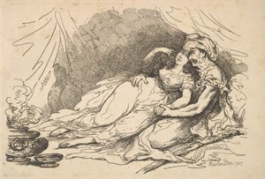 Liebe im Osten von Thomas Rowlandson