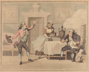 Manager und Spouter von Thomas Rowlandson
