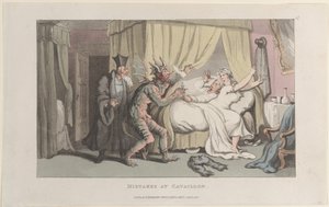 Fehler in Cavaillon, aus Journal of Sentimental Travels in the Southern Pro..., 1. Januar 1822 von Thomas Rowlandson