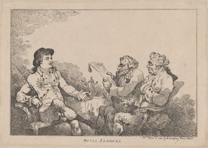 Geldverleiher, 8. November 1784 von Thomas Rowlandson