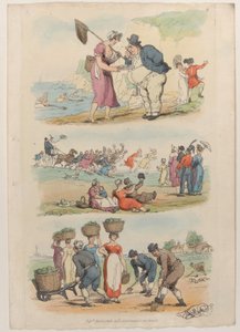 Platte 8, aus Die Welt im Kleinformat, 1816 von Thomas Rowlandson