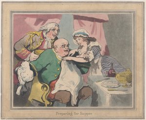 Vorbereitung auf das Abendessen, 22. Oktober 1789