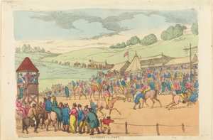 Vorbereitung zum Start von Thomas Rowlandson