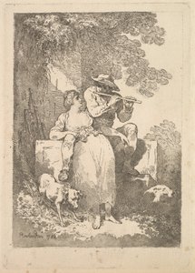 Ruhe von der Arbeit an sonnigen Tagen, 1784-87 von Thomas Rowlandson