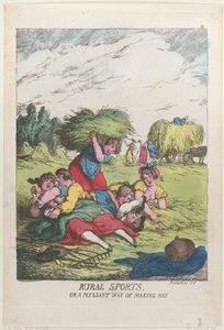 Ländliche Sportarten oder eine angenehme Art, Heu zu machen