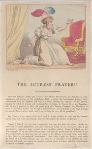 Das Gebet der Schauspielerin!!, 10. August 1801