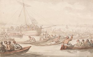 Das jährliche Ruderrennen um Doggett