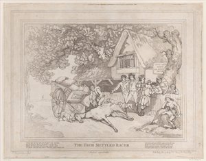 Das Kutschpferd aus Das Leben eines Rennpferdes, oder Der hochmütige Renner