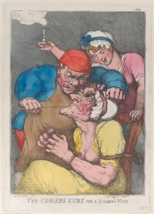 Die Kur des Schusters für eine schimpfende Frau