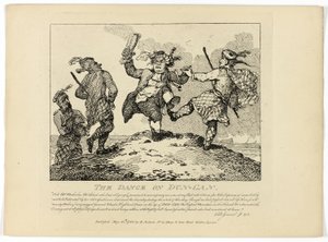 Der Tanz des Dun-Can, aus Boswells Reise durch die Hebriden