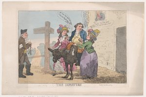 Die Abreise, 29. April 1784 von Thomas Rowlandson