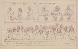 Der Großmeister oder die Abenteuer von Qui Hi? in Hindustan von Thomas Rowlandson