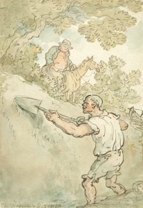 Der Heckenschneider und Grabenmacher von Thomas Rowlandson