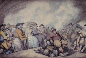 Der irische Dampfer von Thomas Rowlandson