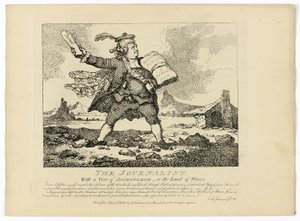 Der Journalist, aus Boswells Tour durch die Hebriden