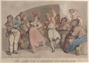Der letzte Tanz oder Abschied von Alt-England, 10. Januar 1818