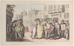 Der Briefschreiber, aus Neapel und die Campagna Felice: in einer Reihe von Briefen, 1. Juni 1815 von Thomas Rowlandson