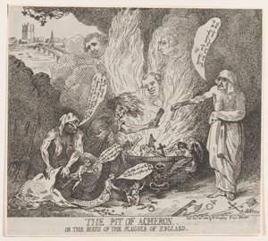 Die Grube von Acheron oder Die Geburt der Plagen Englands, 28. Januar 1784