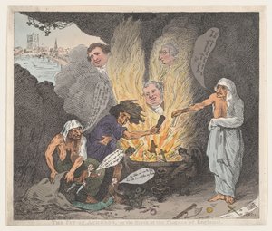 Die Grube von Acheron oder Die Geburt der Plagen Englands, 28. Januar 1784