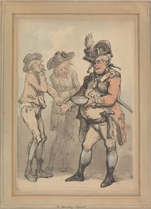 Der Rekrutierungssergeant von Thomas Rowlandson