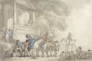 Die Rückkehr von der Jagd von Thomas Rowlandson