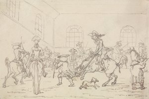 Die Reitschule von Thomas Rowlandson