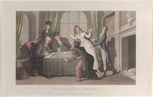 Die heilige Seite dargestellt, aus Journal of Sentimental Travels in the Southern Provinces von Thomas Rowlandson