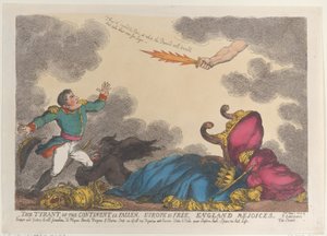 Der Tyrann des Kontinents ist gefallen, Europa ist frei, England freut sich, 1. Mai 1814